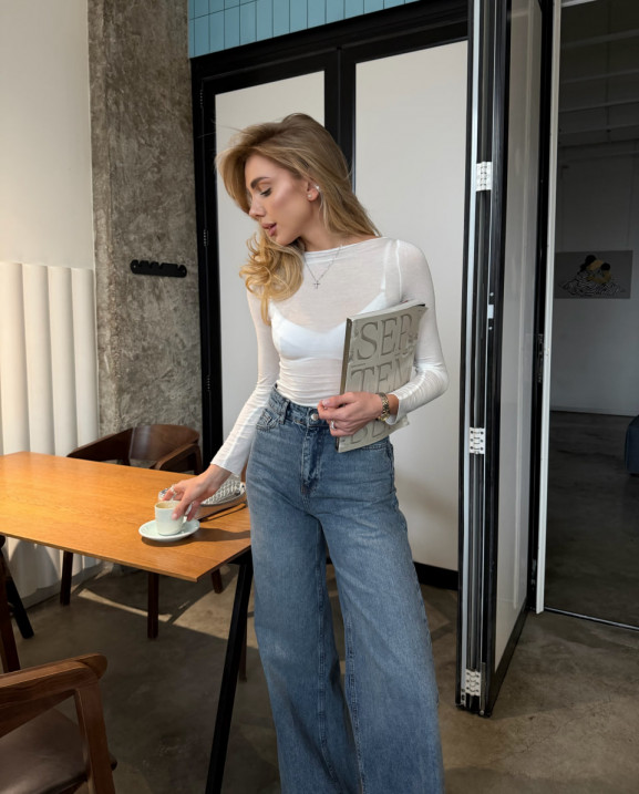 127 Лонгслів прозорий